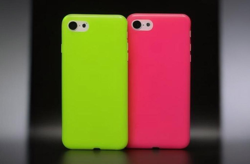 Fluorescent phone cover