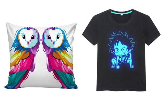 Pigment for textile printing